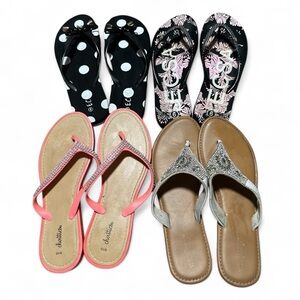 Lot‎ of Four Stylish Sandals